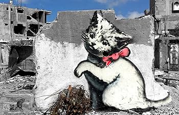 90's　猫の立体的レリーフ　壁掛けアート作品　米国　ビックスカイカーバーズ 51rpcpQnmmL._AC_UL210_SR210,